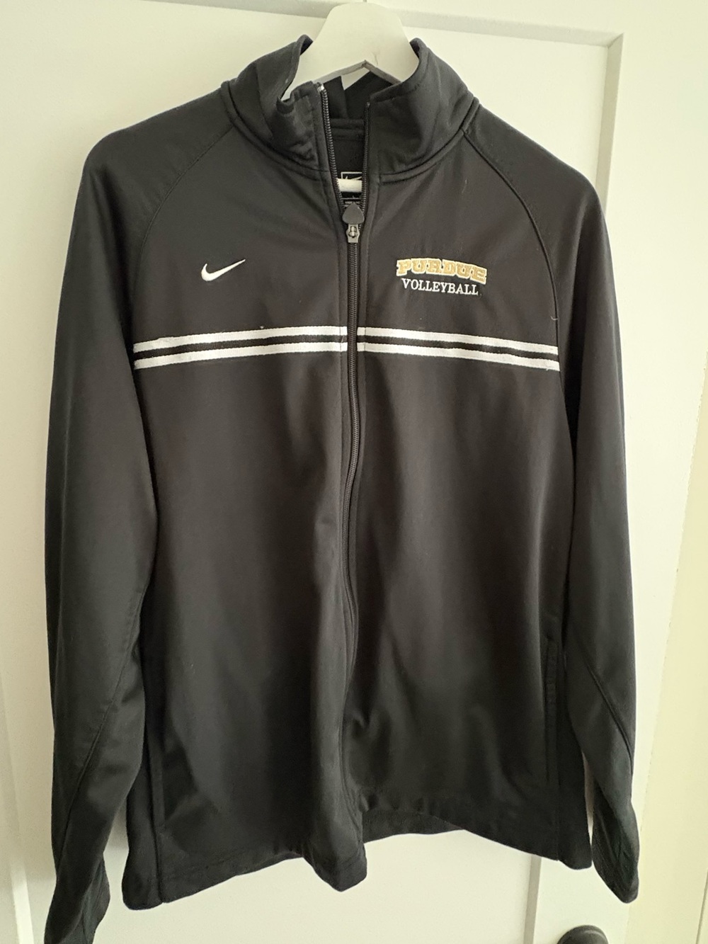 NIKE Purdue University volleyball full zip jacket